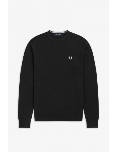 Fred Perry Classic Jumper Black