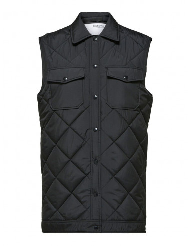 Selected Femme Tinna Long Quilted...