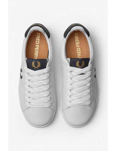 Fred Perry Spencer Leather Sneaker White | END.