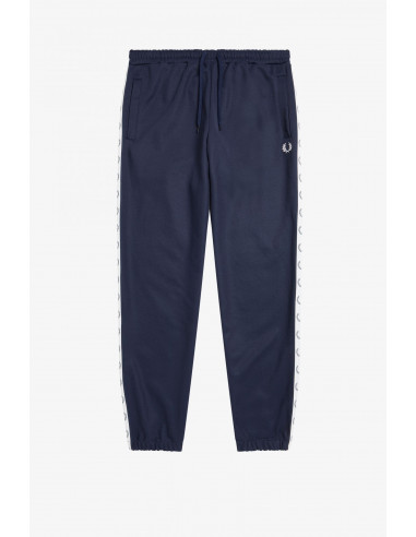 Fred Perry Taped Track Pants Carbon Blue