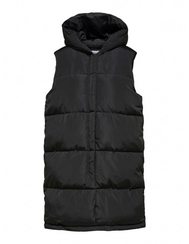 Selected Femme Ella Puffer Vest Black