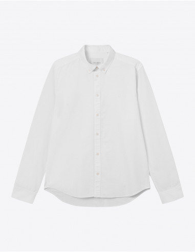 Les Deux Kristian Oxford Shirt White