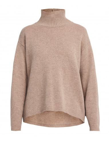 Holebrook Veronika Turtle Sweater Khaki